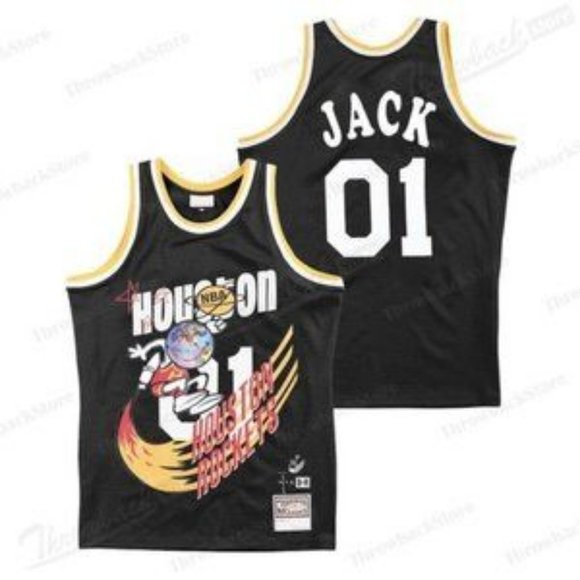 rockets black jersey